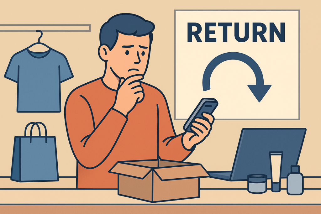 Kan ik een gebruikt product retourneren?