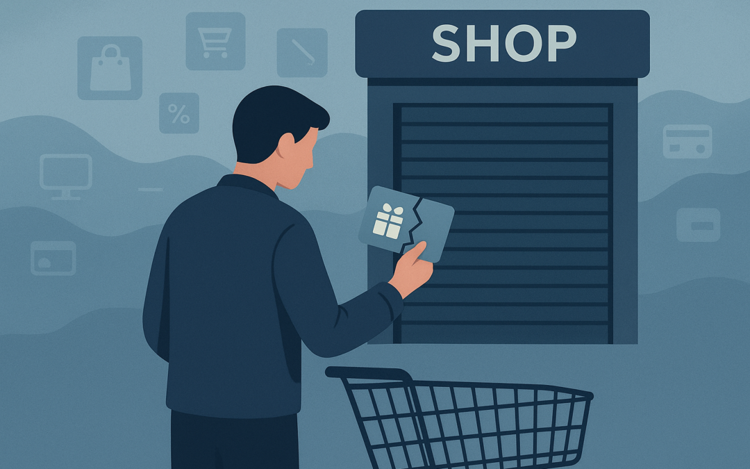 Wat als een webshop failliet gaat?